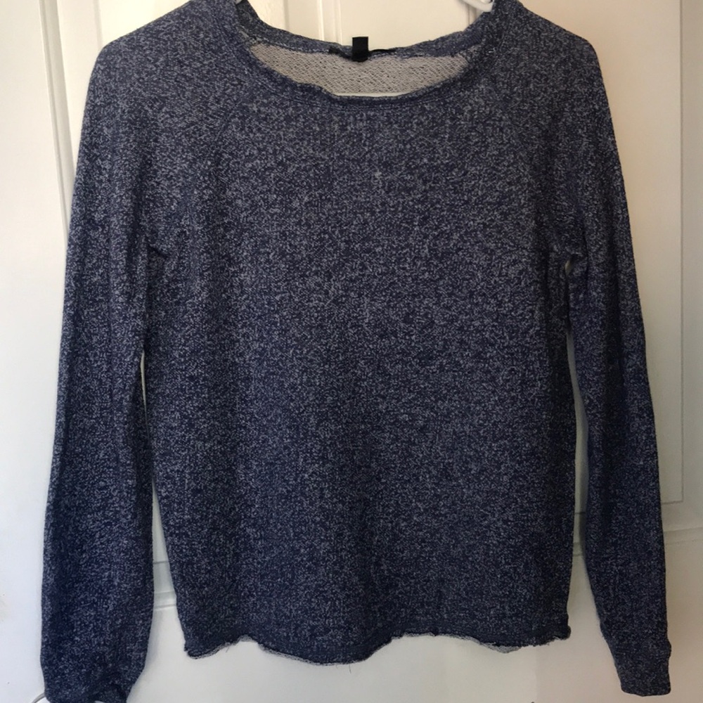 PAPAYA Blue Long Sleeve Top
